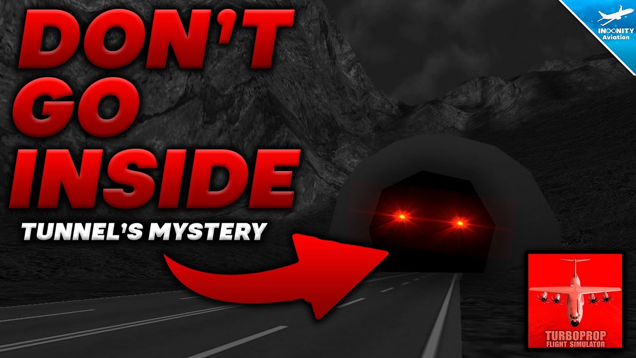 What's HIDING In TFS TUNNEL? - Turboprop Flight Simulator