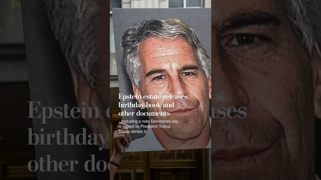 Epstein estate releases birthday book and other documents
