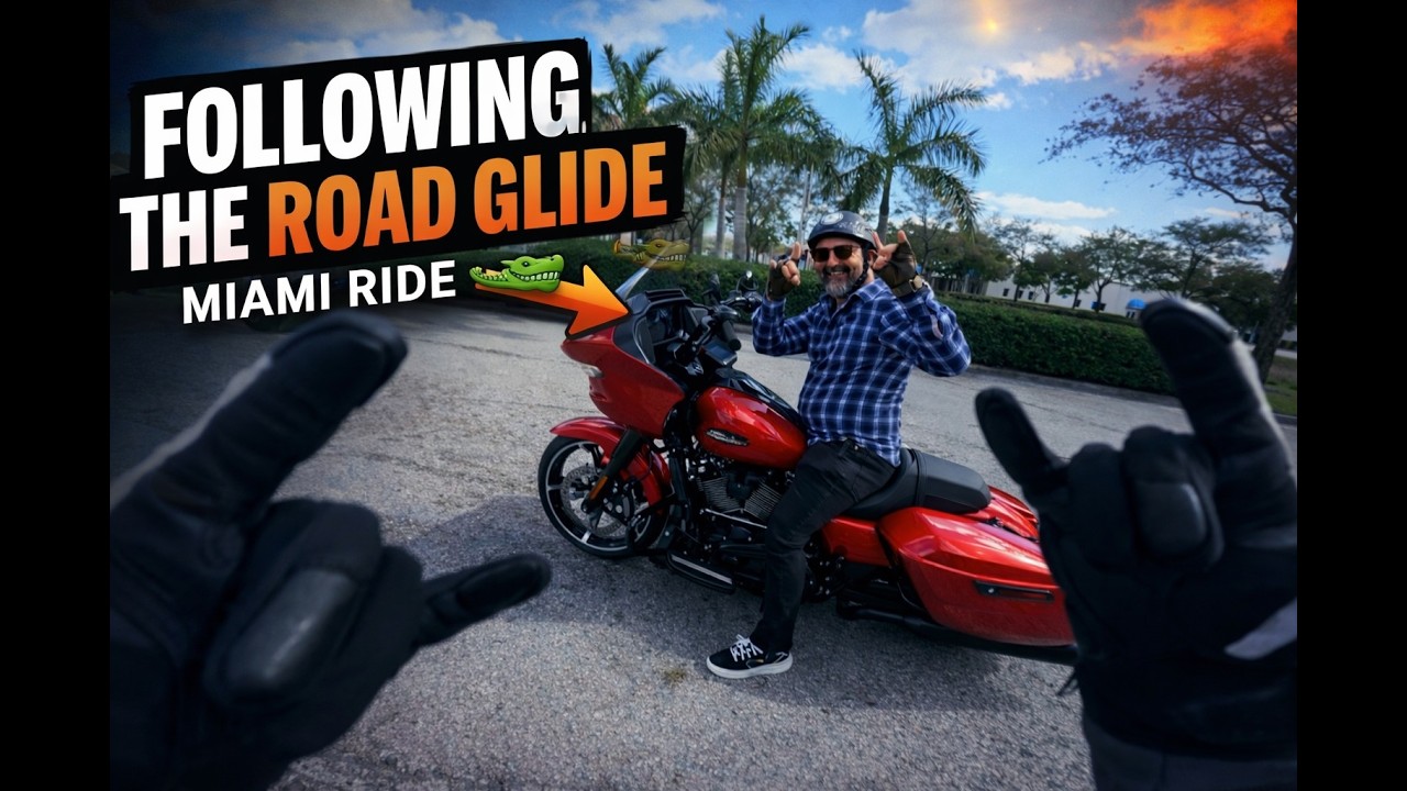 Chasing a Road Glide to Alligator Harley Davidson | Miami Biker Brotherhood