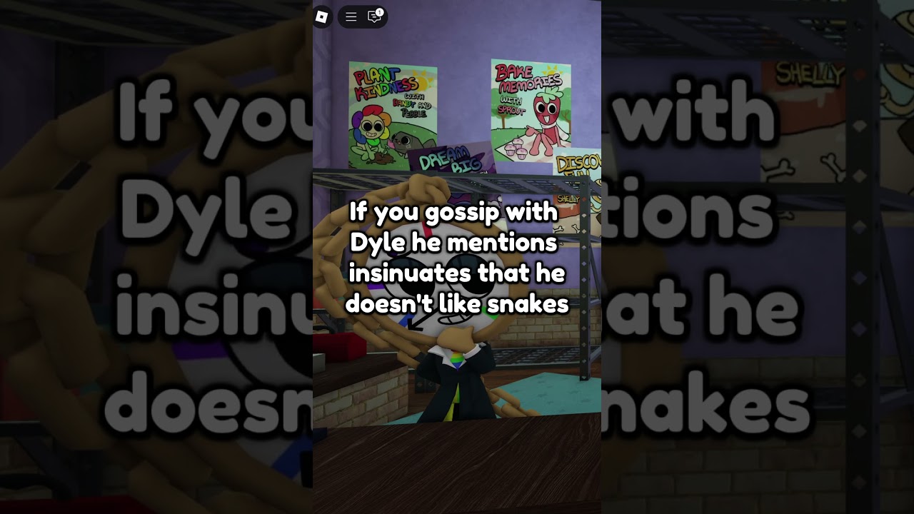 Why Twisted Dyle looks like a snake | Dandy's World #roblox #dandysworld #dandysworldroblox
