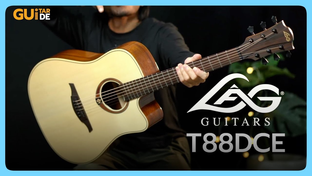 REVIEW 🔥 | Guitar Lag - T88DCE กีตาร์สัญชาติฝรั่งเศส สวยบาดตา เสียงบาดใจ