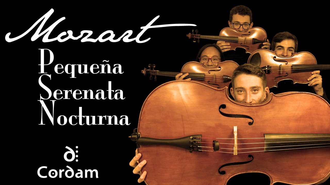 MOZART 🌜  Eine Kleine Nachtmusik (Cuarteto de Cuerdas) by Cordam