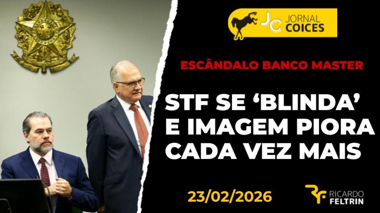 JC - STF SE BLINDA E SUA IMAGEM AFUNDA NA SOCIEDADE