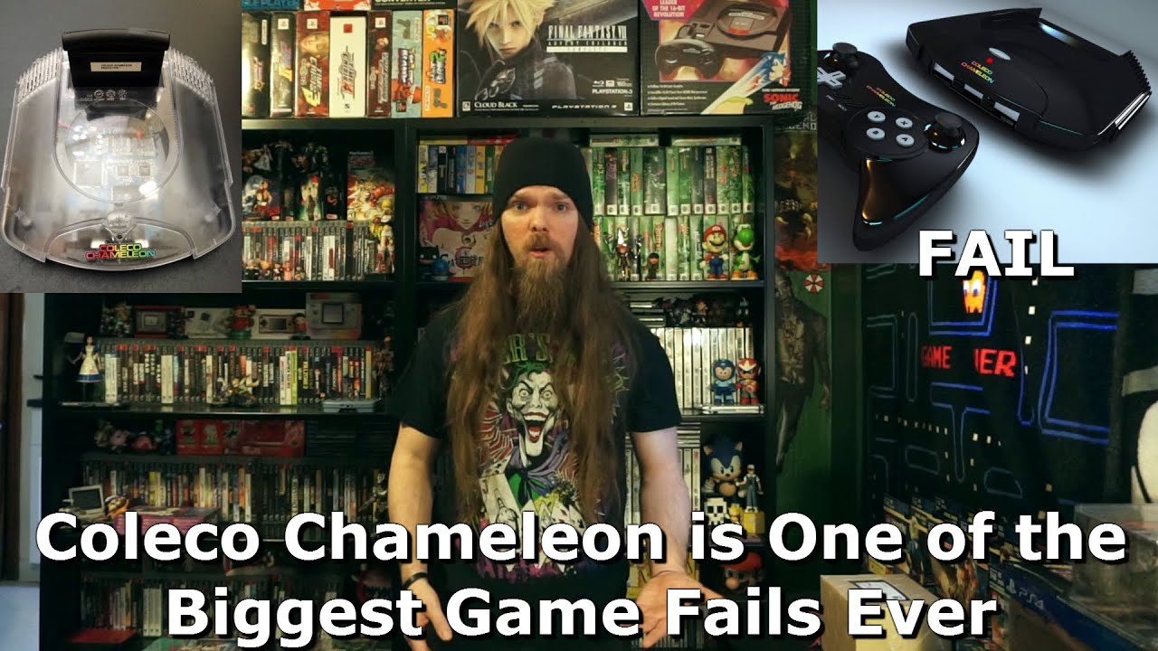 Coleco Chameleon is One of the Biggest Game Fails Ever - AlphaOmegaSin