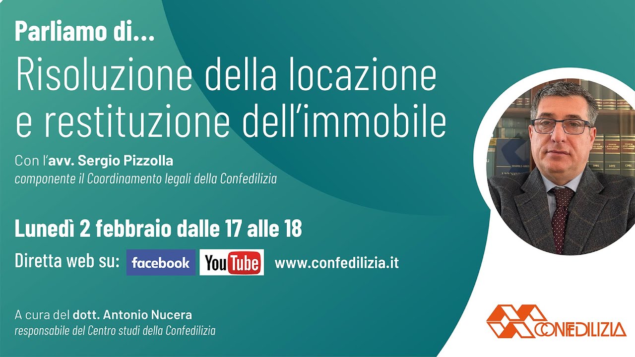 Parliamo di... Risoluzione della locazione e restituzione dell’immobile