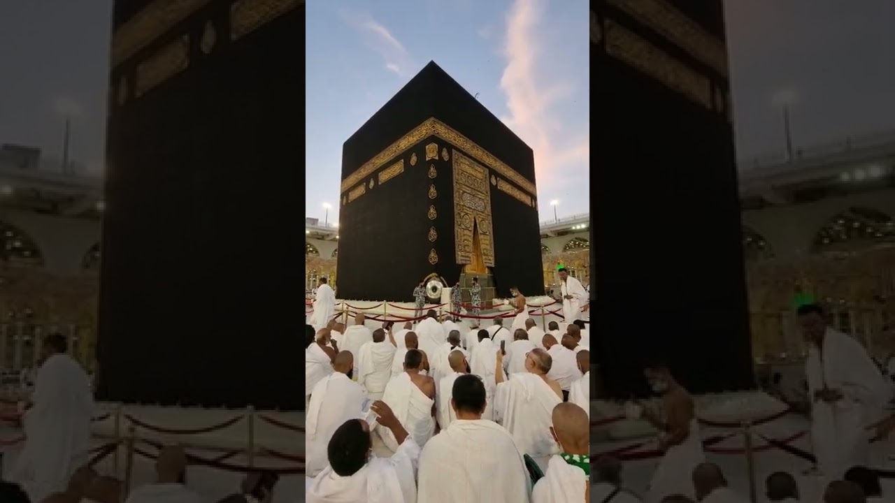 Live Maghrib Athaan today from the DOOR OF THE KAABAH - Mufti Menk Vlogs