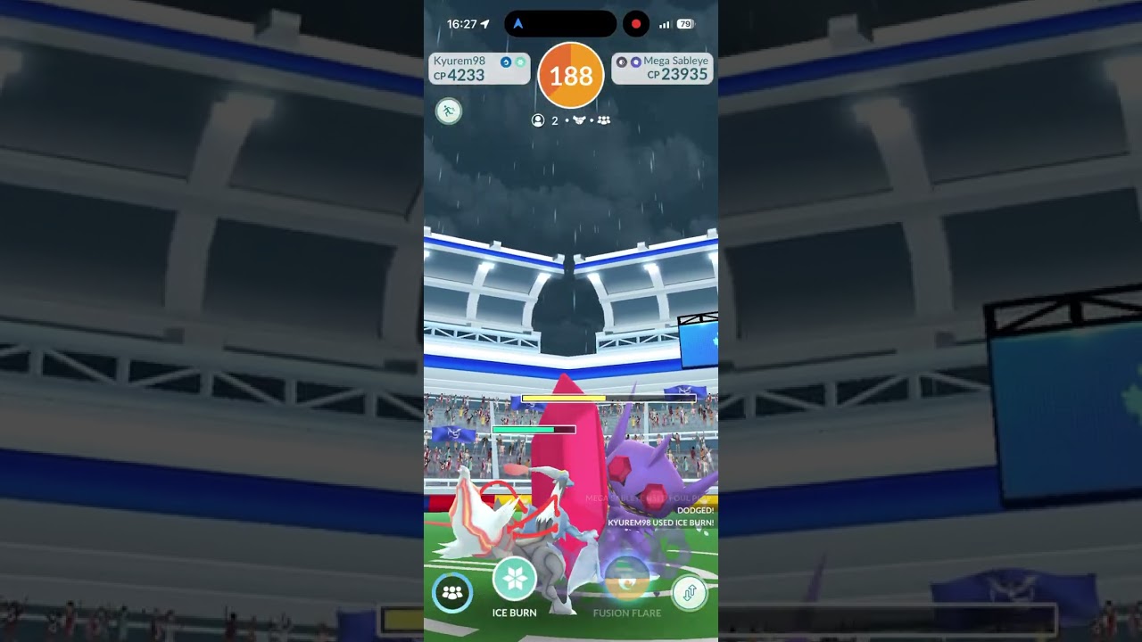Duo Raiding Mega Sableye… quite tanky for this little guy…