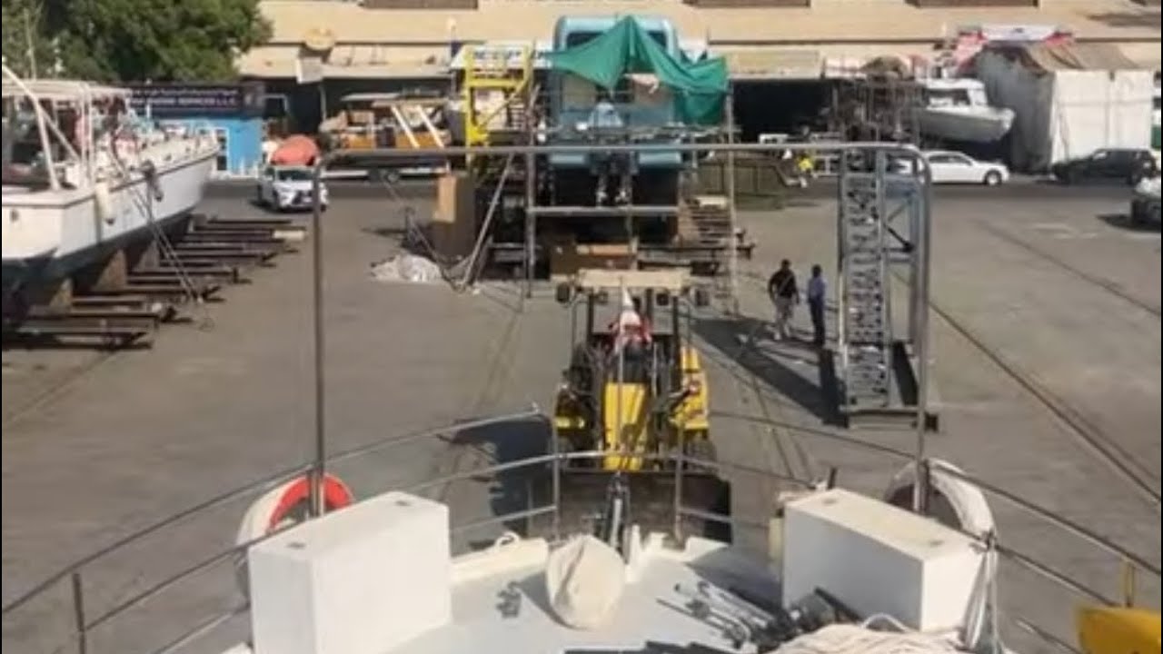 Dubai Coronet Haul Out At Jadaf Shipyard Dubai