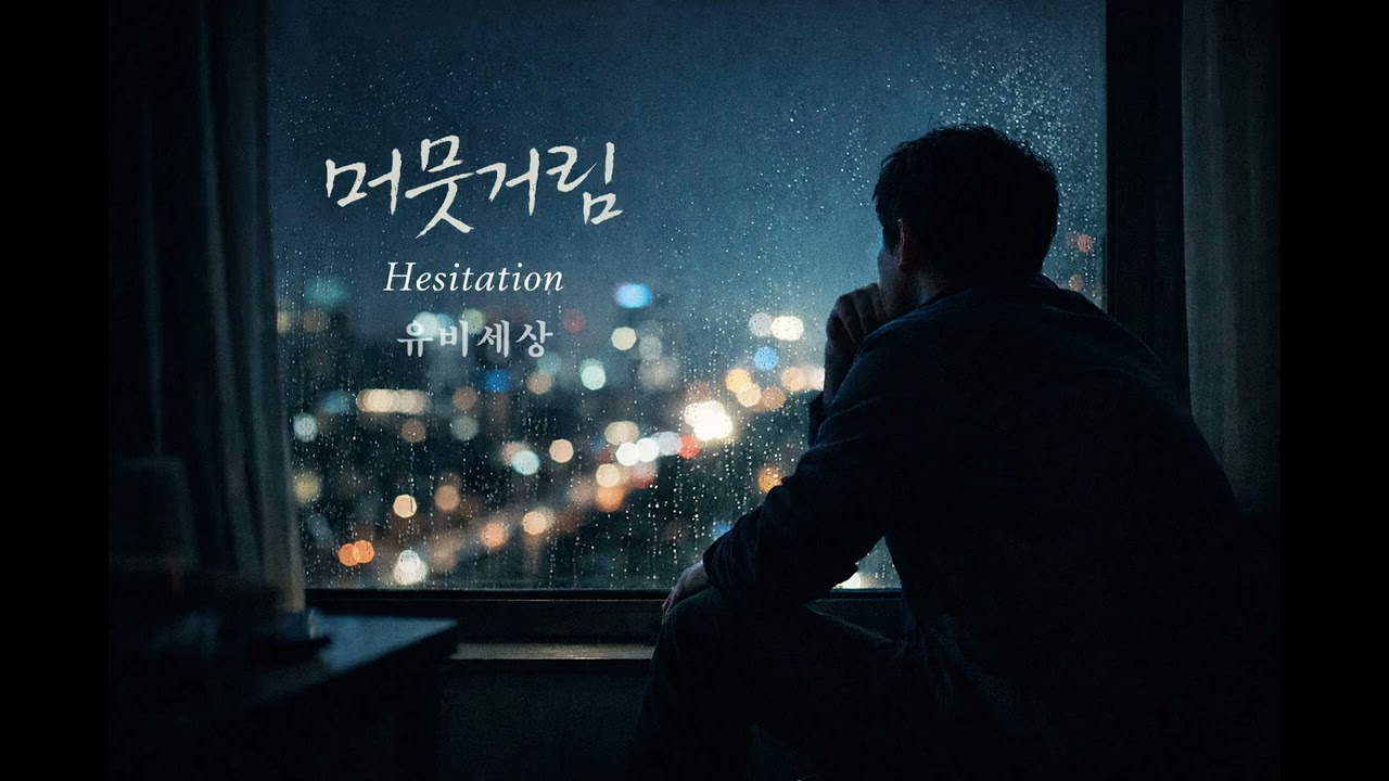 머뭇거림 (Hesitation) – 보내지 못한 말 | Emotional Nordic Indie Rock