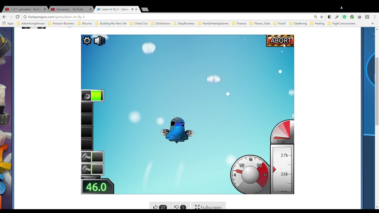 Learn to Fly 3 Full Gameplay: Part 3