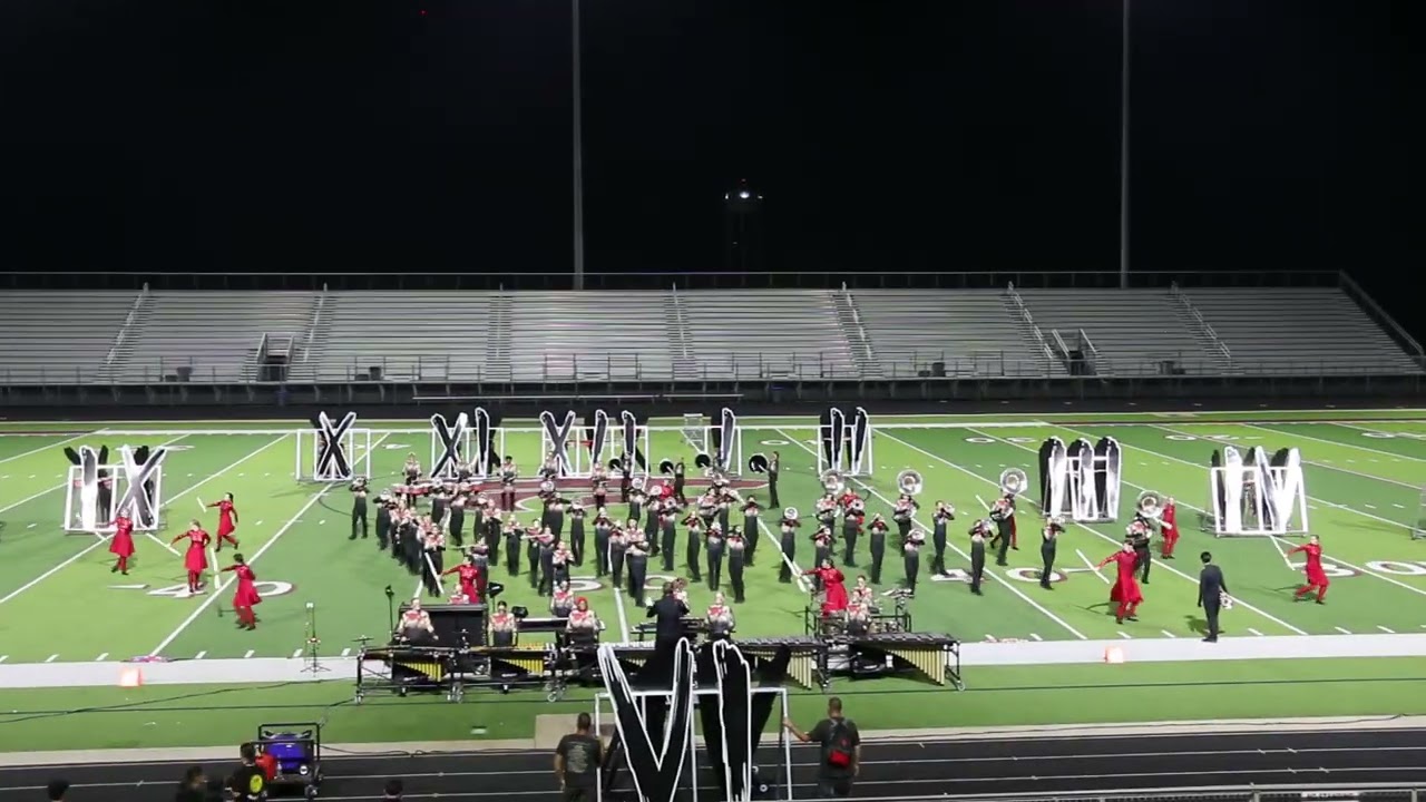 Redwater HS Band UIL 3A Area C Marching Band Contest @ Whitehouse HS Stadium
