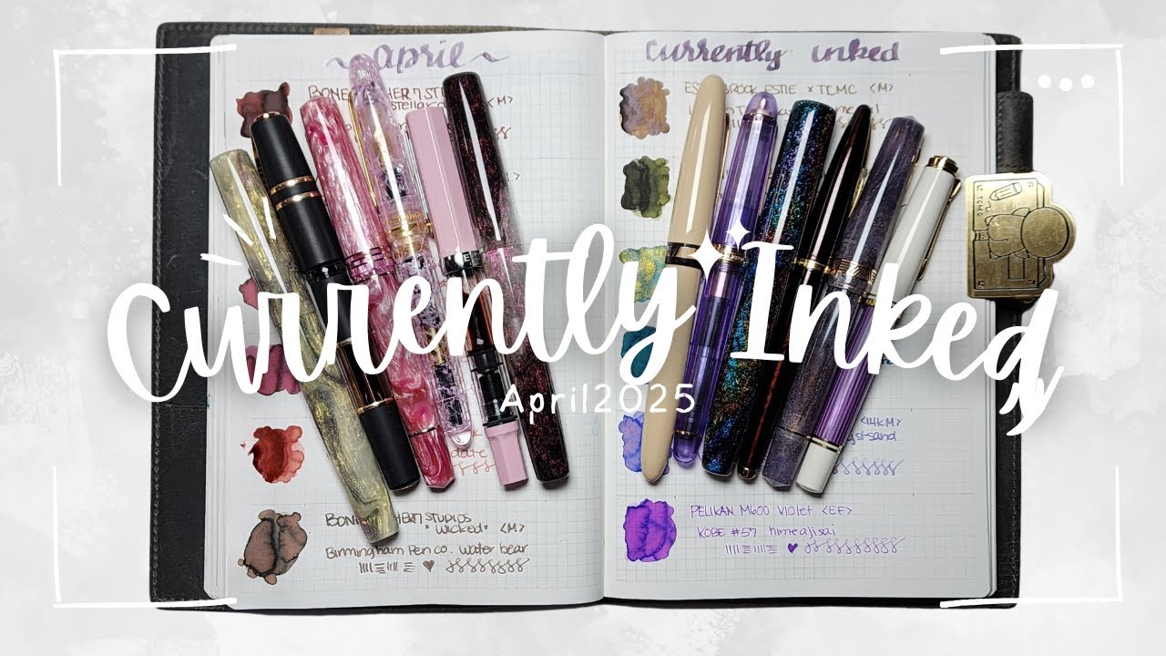 April 2025 Currently Inked | Visconti Leonardo Estie | 