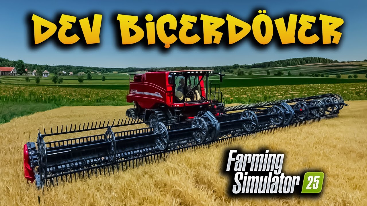 DEV BİÇERDÖVER VE HAVUÇ TARLASI | Farming Simulator 25 (BÖLÜM 1) #farmingsimulator25