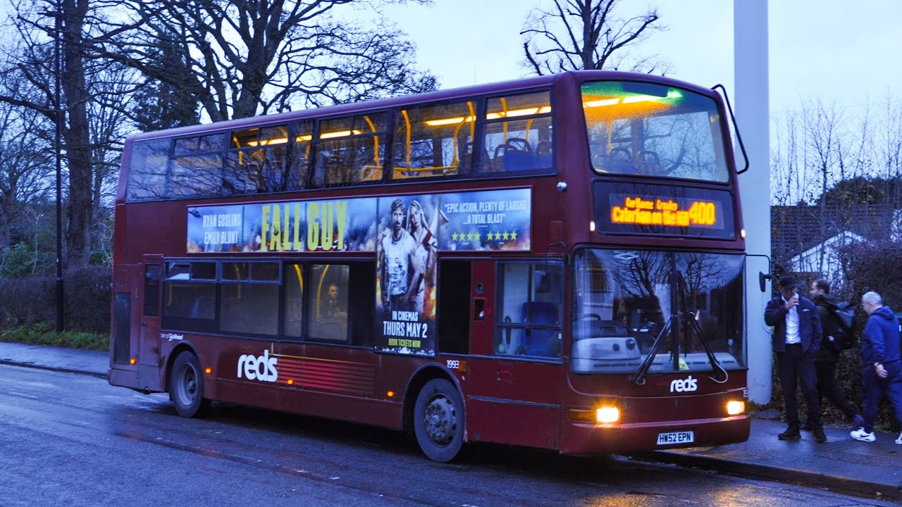 [All The Noises] 52 Plate Volvo B7 floored through Surrey & Sussex | HW52EPN - 1993 {metrobus loan}