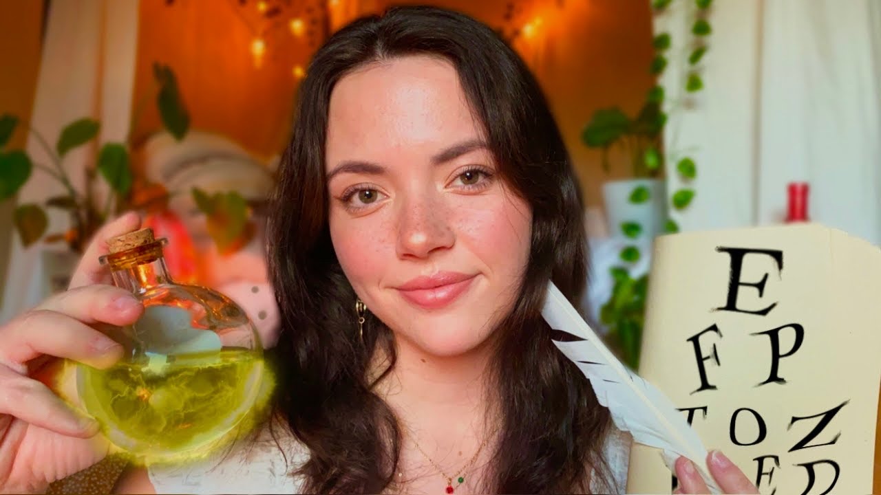 ASMR Harry Potter Cranial Nerve Exam [Hufflepuff Follow My Directions]
