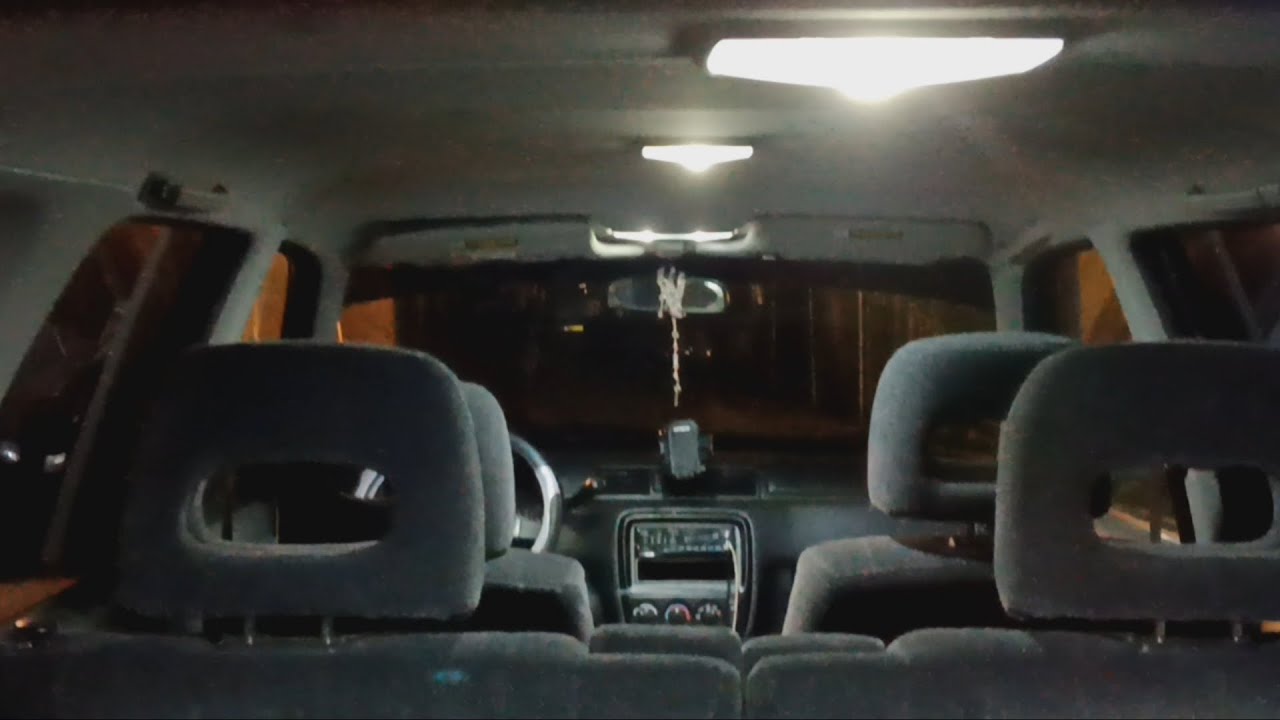 HONDA CRV 2000 CANBIANDO LAS LUCES POR LUZ LED Y AL TABLERO POR LUZ AZUL