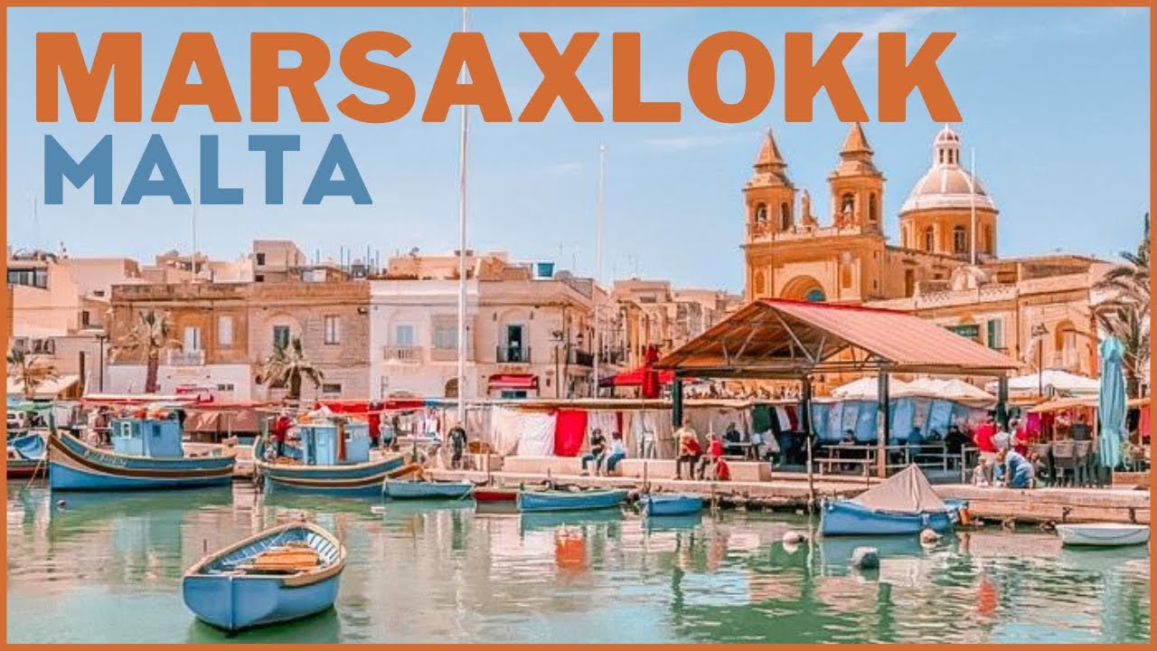 Places to VISIT in MALTA | Fishing Village | Sunday Market | 4K