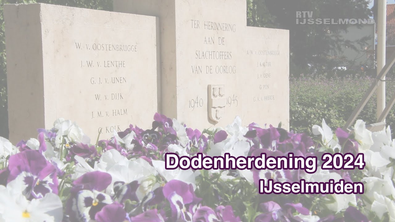 Dodenherdenking IJsselmuiden 2024