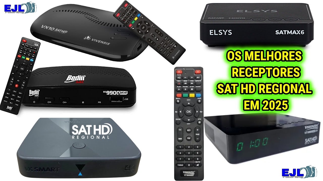 Melhores Receptores SAT HD REGIONAL / Nova Parabolica em 2025 #vivensis #receptor