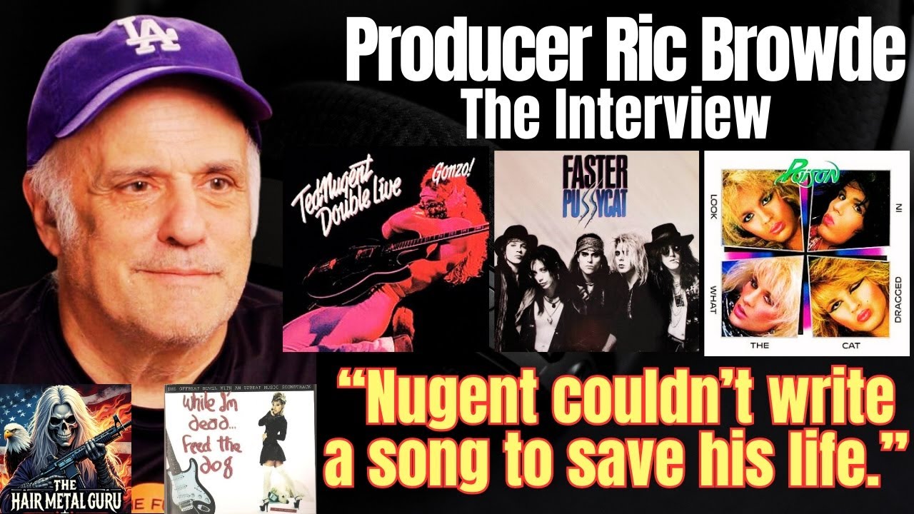 Ric Browde On Ted Nugent, Poison, Faster Pussycat, Joan Jett, His Book, & Wings Of Rescue