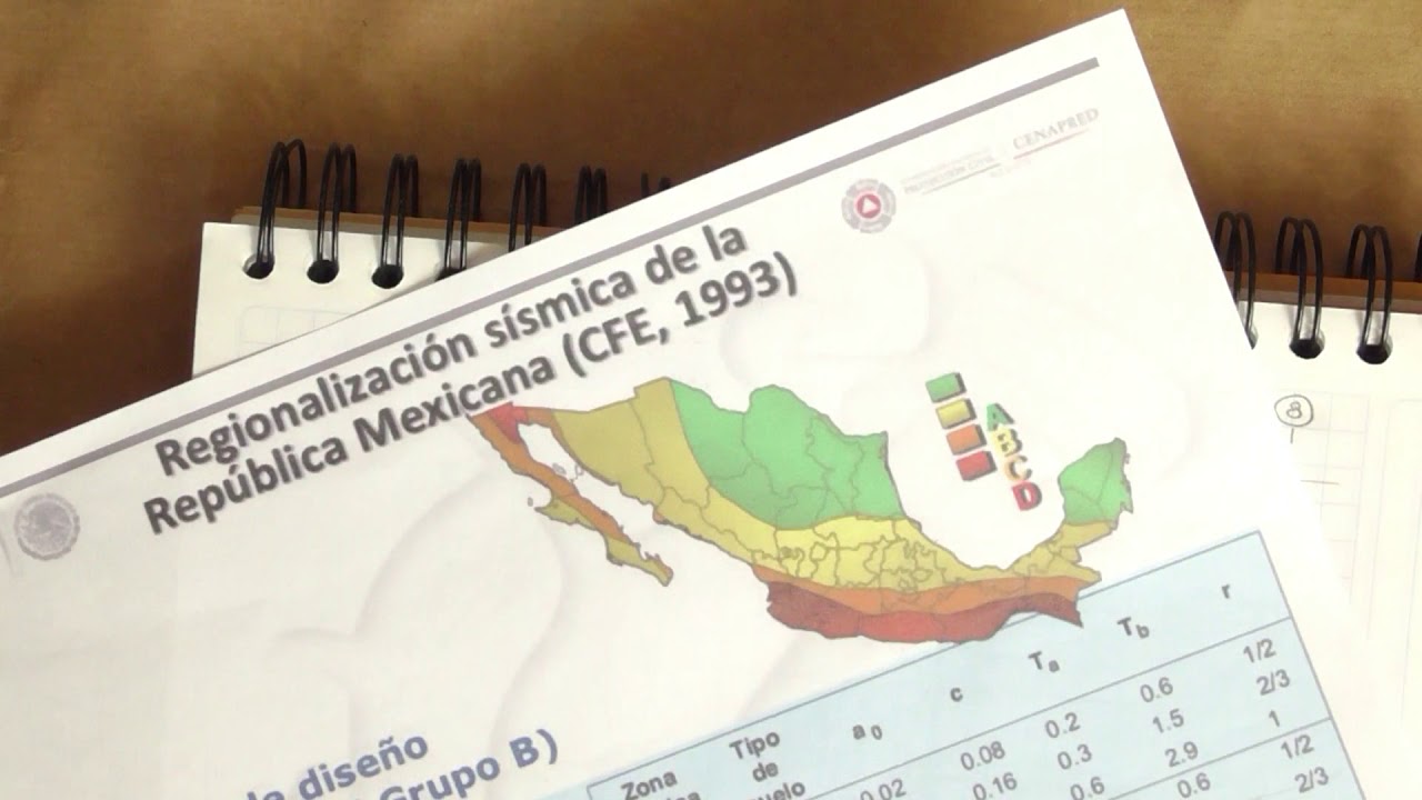 OBTENER EL COEFICIENTE SÍSMICO / COEFICIENTE SÍSMICO