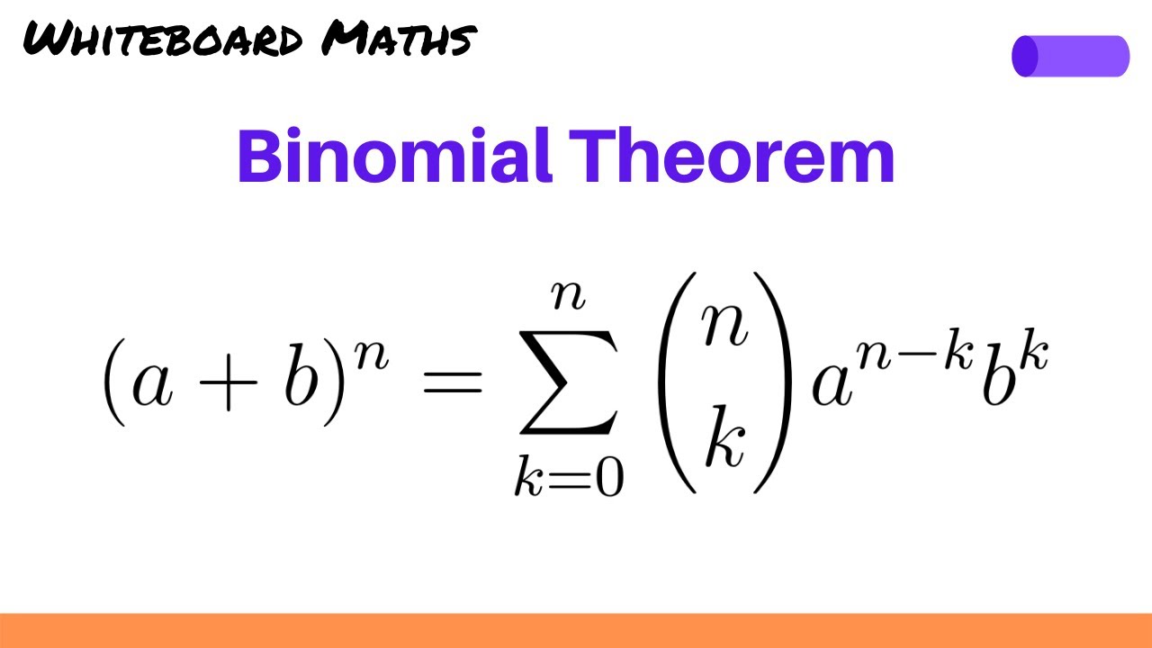 The Binomial theorem