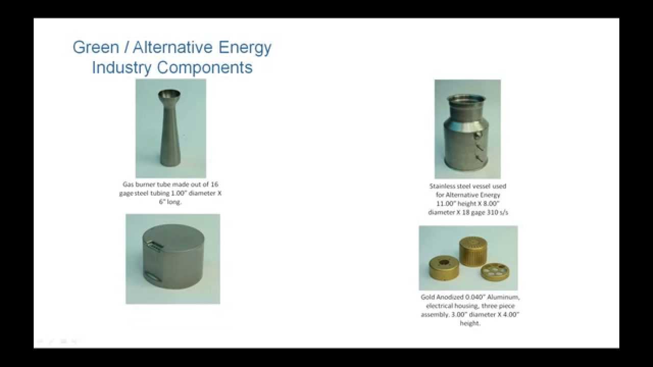 High Quality Components For The Green/Alternative Energy Industry