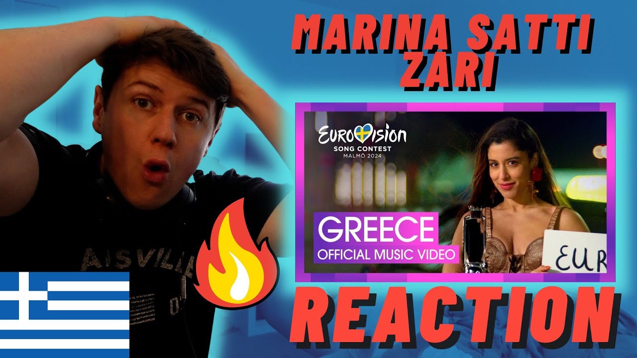 Marina Satti - ZARI🇬🇷 MV' | Eurovision 2024 - IRISH REACTION