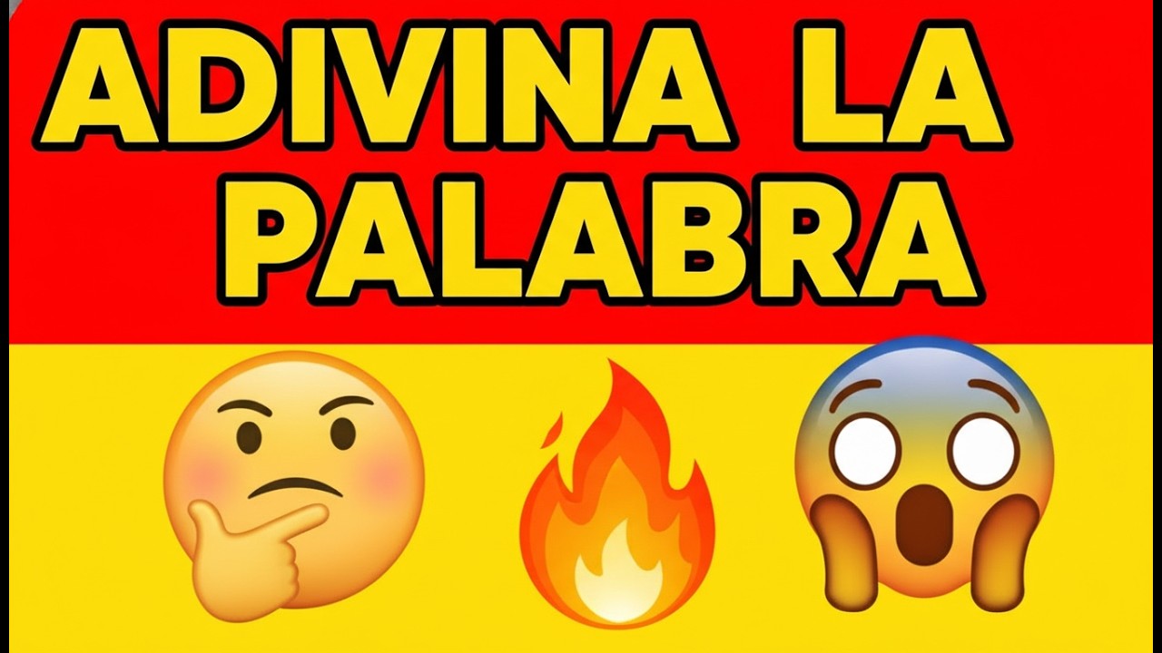 ADIVINA LA PALABRA CON EMOJIS 🤯 | SOLO 1% ACIERTA (QUIZ EXTREMO)