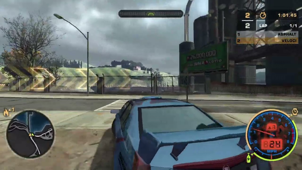 NFS Most Wanted 2005 | Ugly Duckling 🦆| Cadillac CTS | Best Comeback | HD Resolution Mod