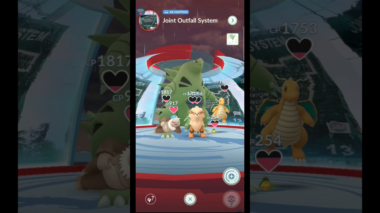 New Pokemon Go Gym Glitch #pokemongo #youtubeshorts #shorts