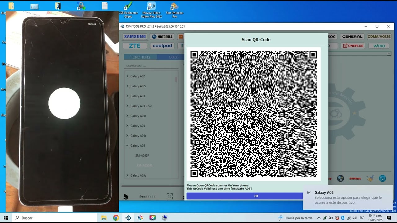 🔥💥🔓 Bypass MDM (falta de pago) Samsung A05 Modelo A055M,  cualquier bit