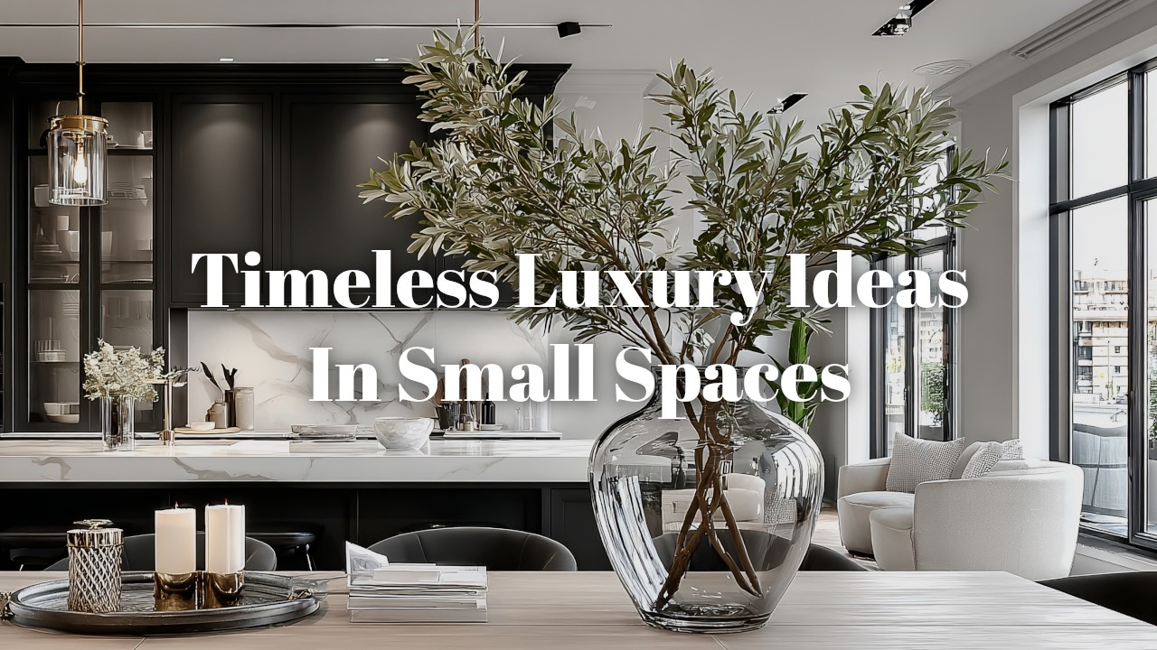 ✨ Turn Your Small Home with Timeless Luxury Design