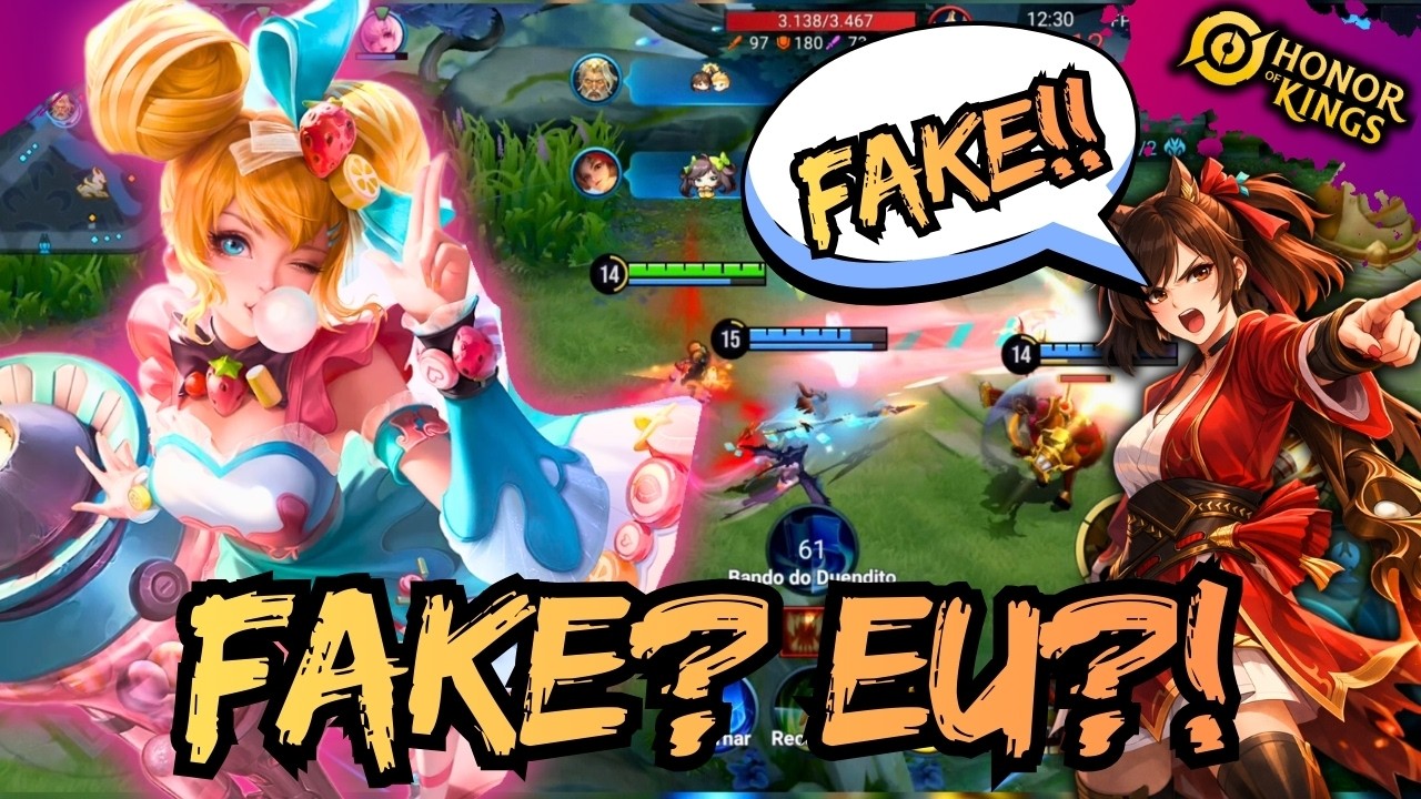 FAKE É A MINHA POMBA | HONOR OF KINGS 