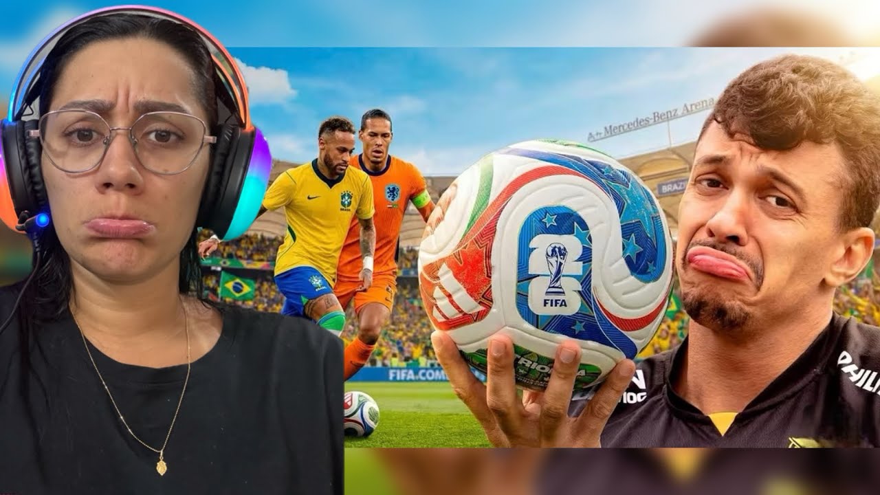 REACT: A BOLA DA COPA 2026 É TUDO ISSO MESMO? TESTAMOS A TRIONDA 😂🏆 - Canal Reversão