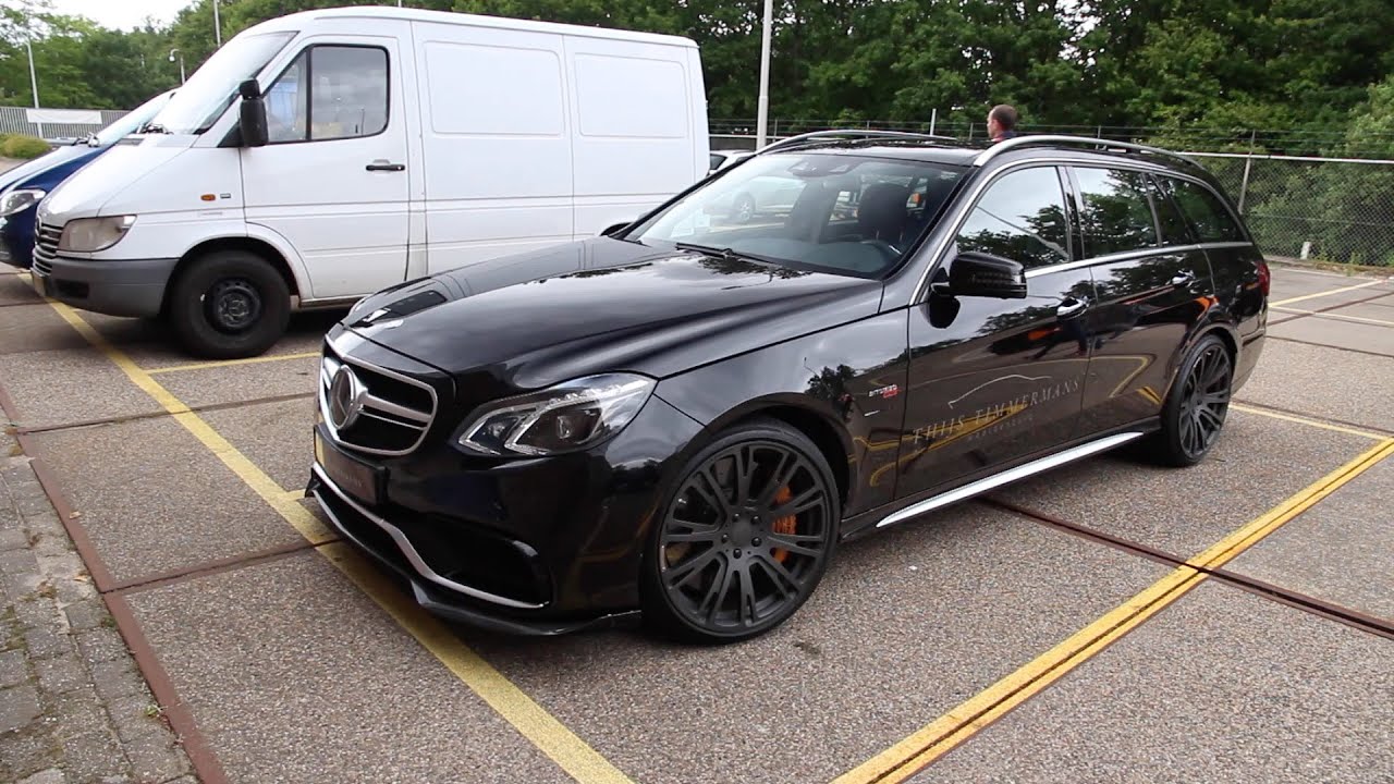 850HP BRABUS E63 6.0 V8 Biturbo Estate Sound!