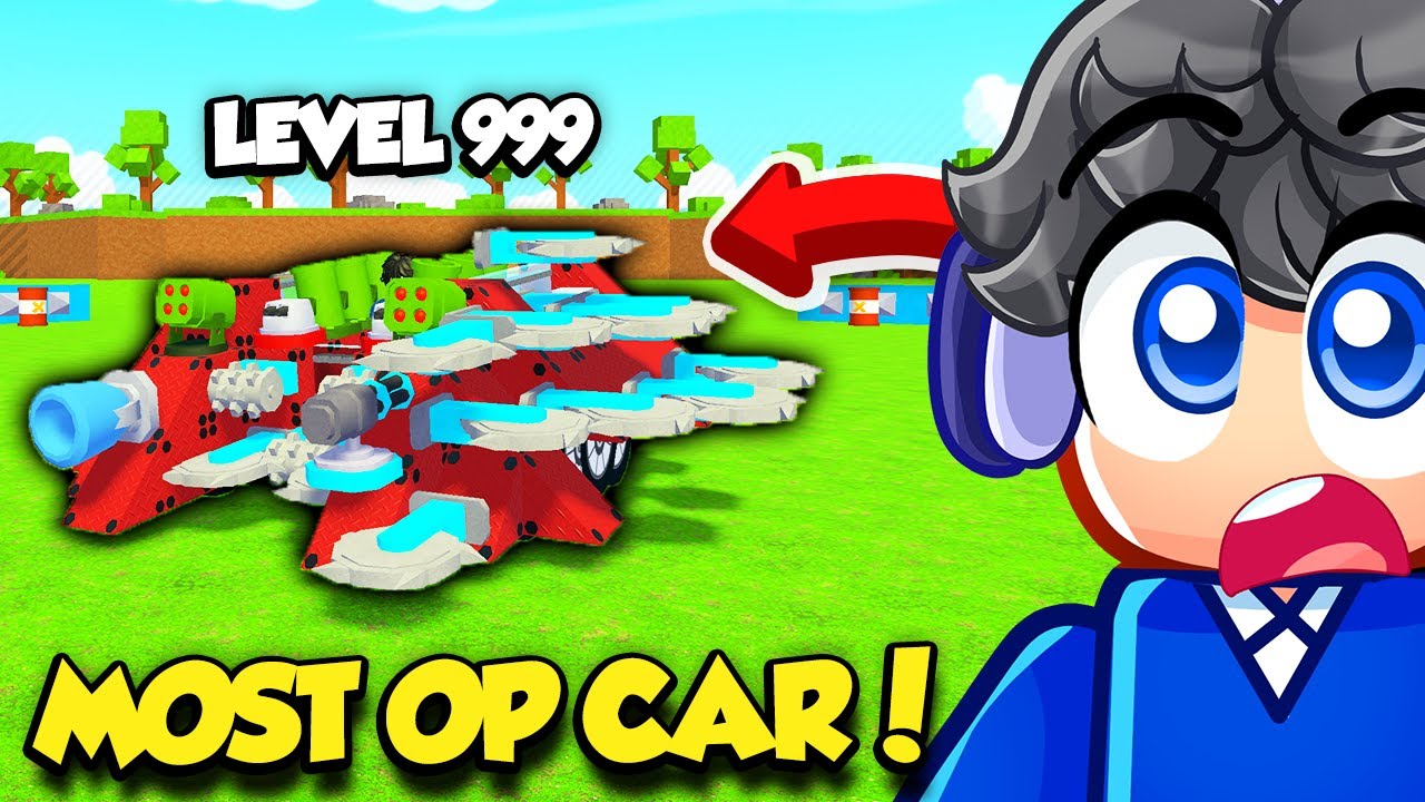 Я построил САМУЮ КРУТУЮ МАШИНУ в Roblox Car Battles!!