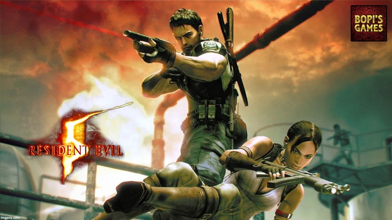Resident Evil 5 (Veteran Difficulty - Coop) [LONGPLAY]