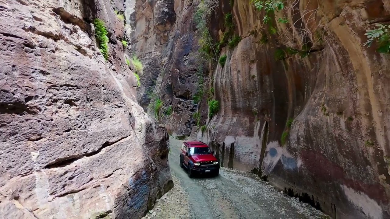 Saudi-Arabien -  Wadi Lajab - Tank 300 off road