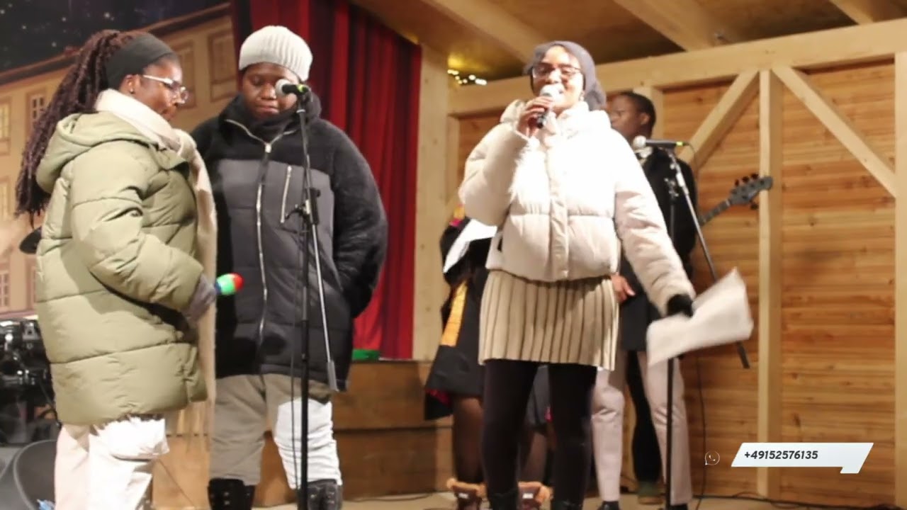 PIWC Pfarrkirchen Choir Live at the Christmas Market – A Powerful Ministration