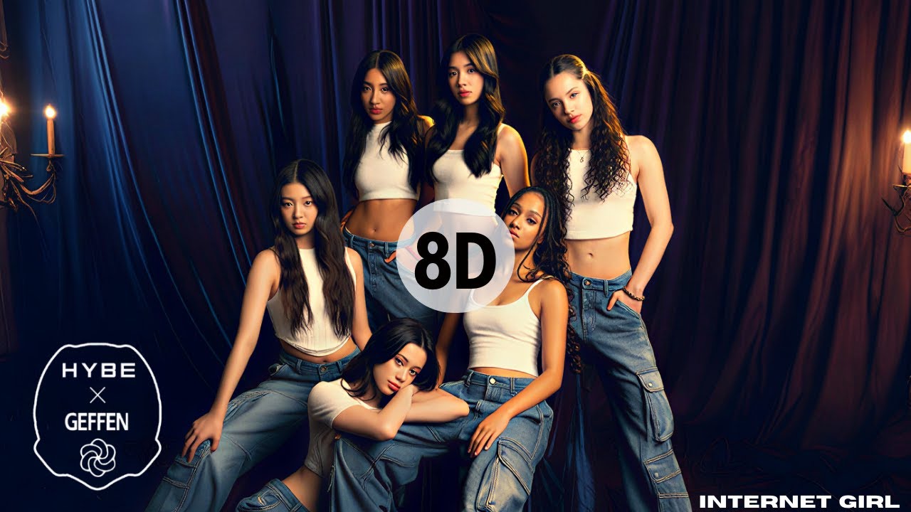 Katseye &ndash; Internet Girl (Studio Ver.) (8D Audio)🎧