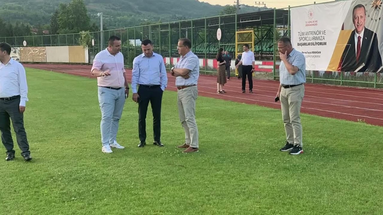 DEVREK BELEDİYESPOR SAHASI SEZONA HAZIRLANIYOR