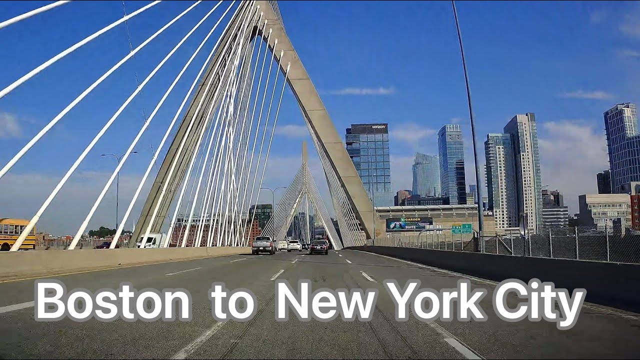 Boston to New York City 🚘