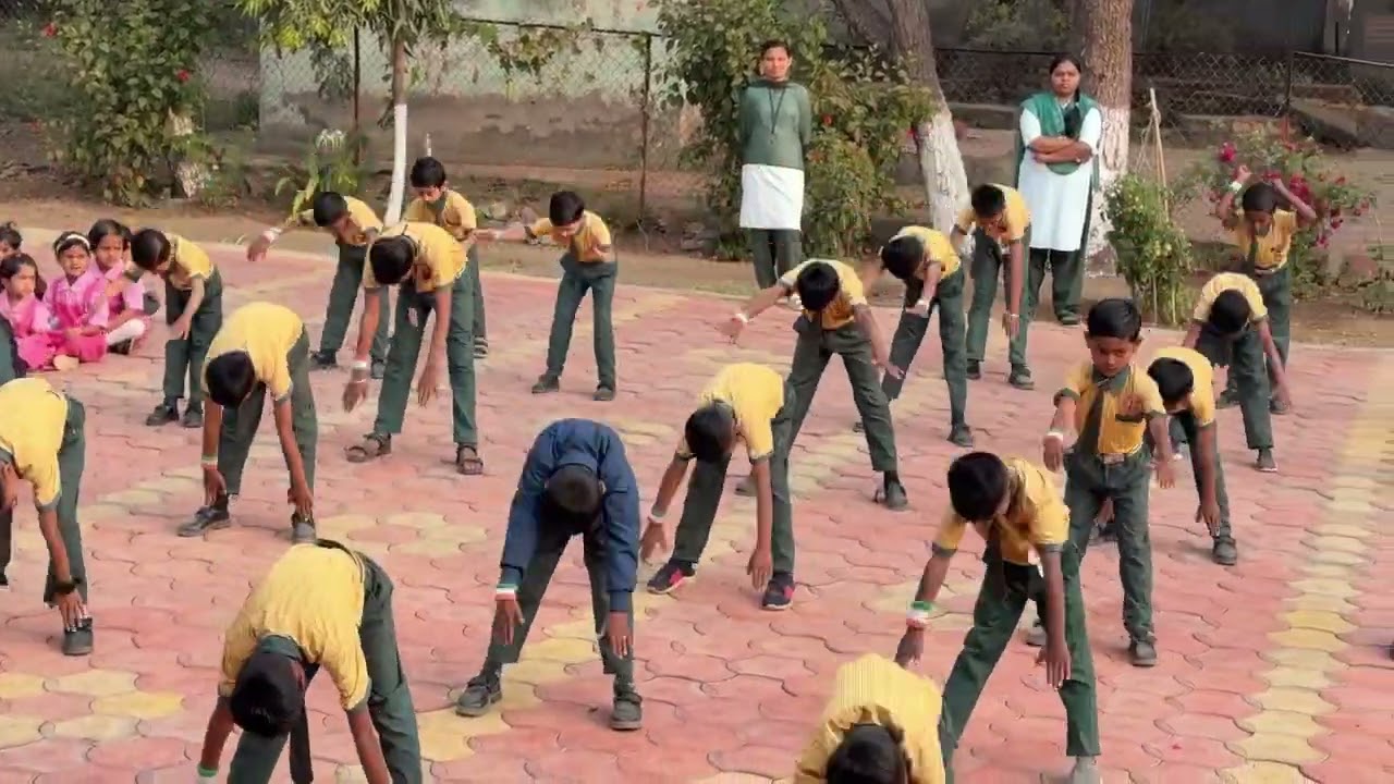 संगित कवायत जि प शाळा पुरणगाव ता येवला जि नाशिक दि २६ जानेवारी २०२६
