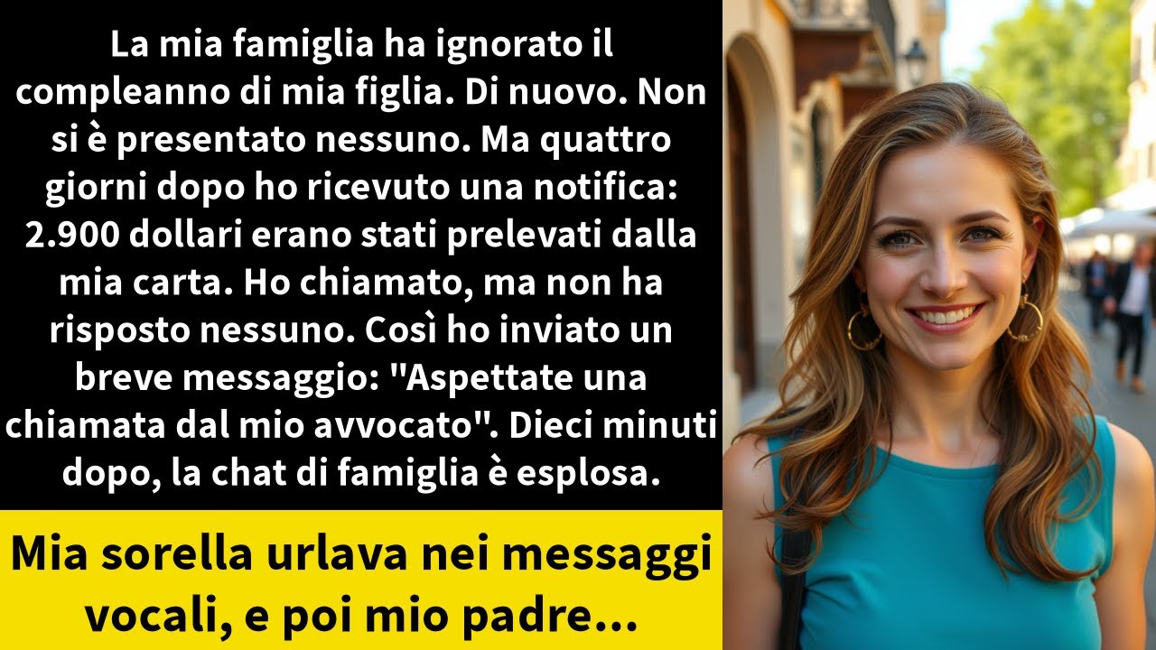 La mia famiglia ha ignorato il compleanno di mia figlia. Di nuovo. Non si è presentato nessuno.