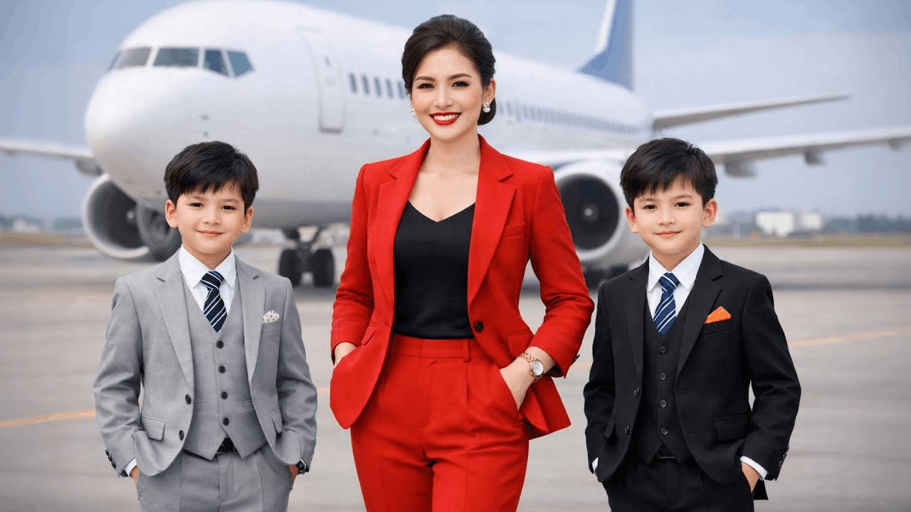 10 Năm Sau Ly Hôn, Người Vợ Nghèo Nay Trở Lại Cùng Hai Con Thiên Tài Làm Cả Sân Bay Chấn Động