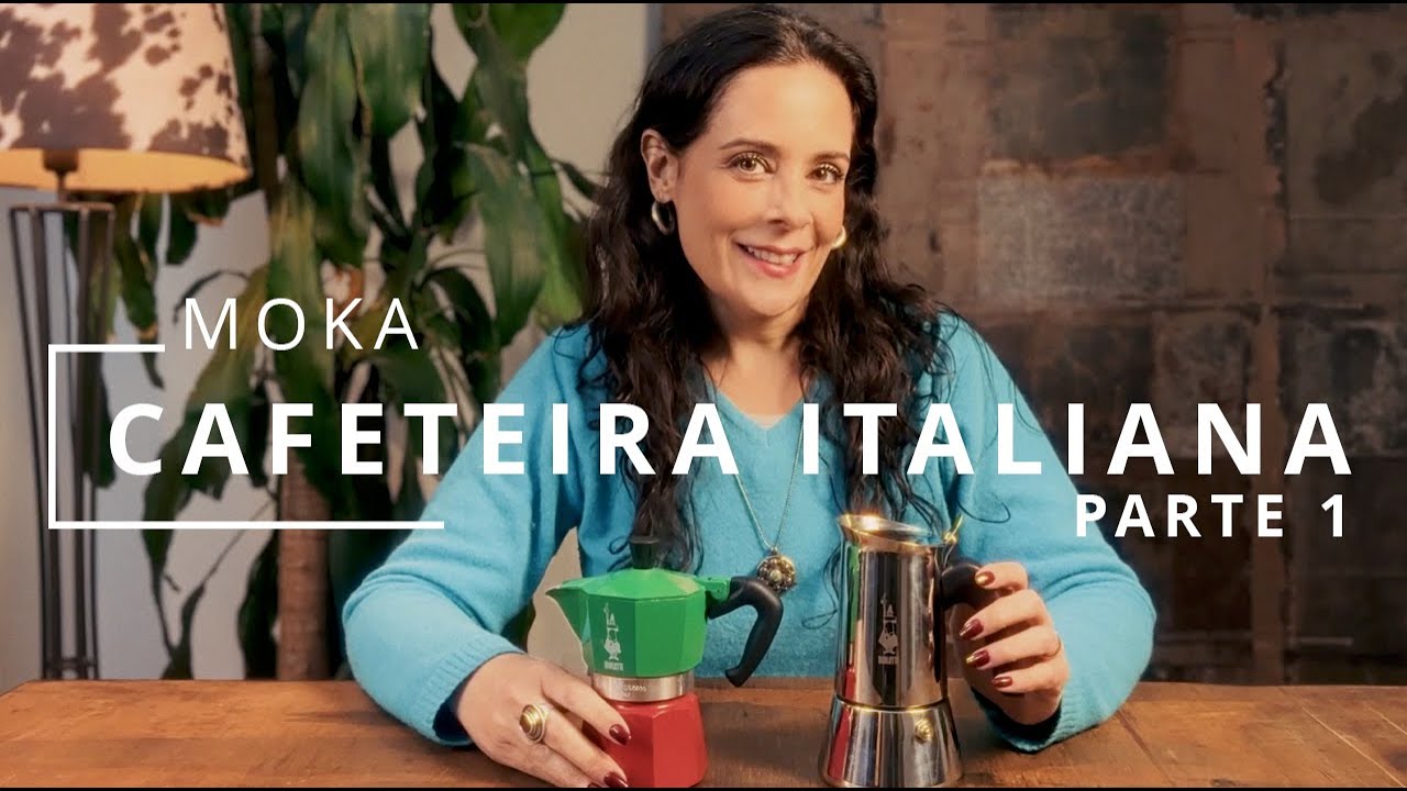 Moka - a cafeteira italiana como você nunca viu. Cuidado, você pode se apaixonar!