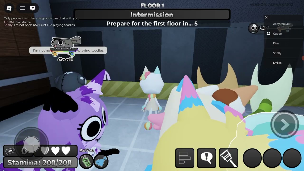 Playing as Scraps with Tori.