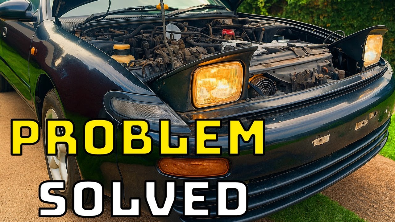 Pop-Up Headlights Nightmare With My 1990 Toyota Celica GT4 ST185.