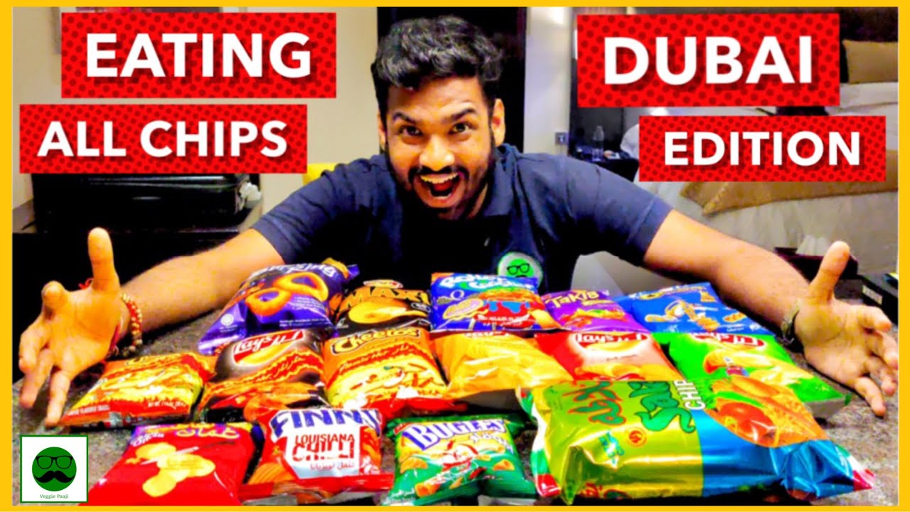Eating All the Chips | DUBAI Edition | Veggie Paaji